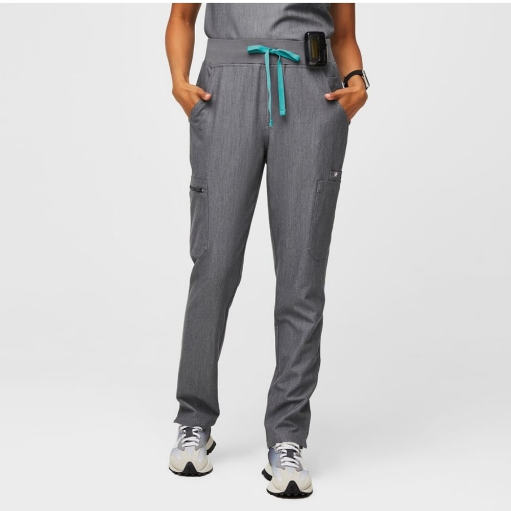 FIGS High Waisted Yola Scrub Pants Large/Tall